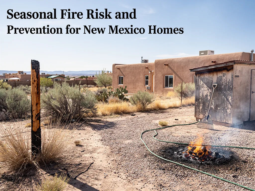 Seasonal Fire Risk and Prevention for New Mexico Homes
