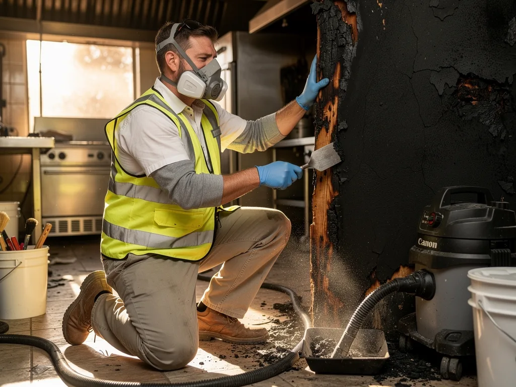 Charred Material Removal