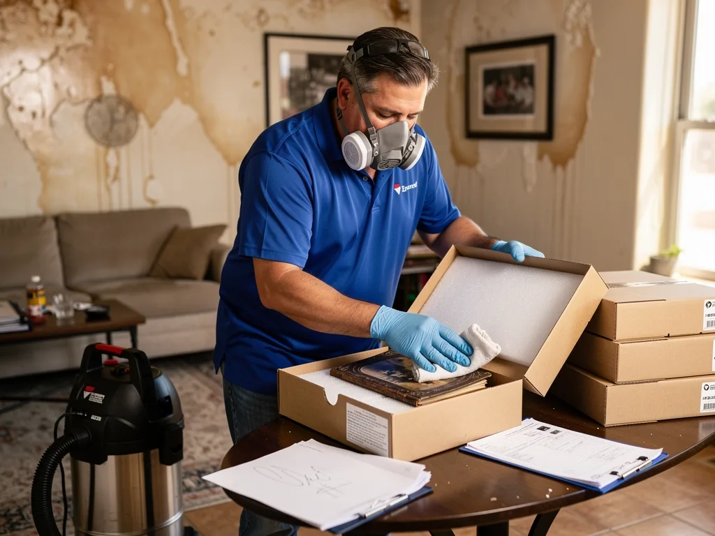 Content Cleaning & Pack-Out