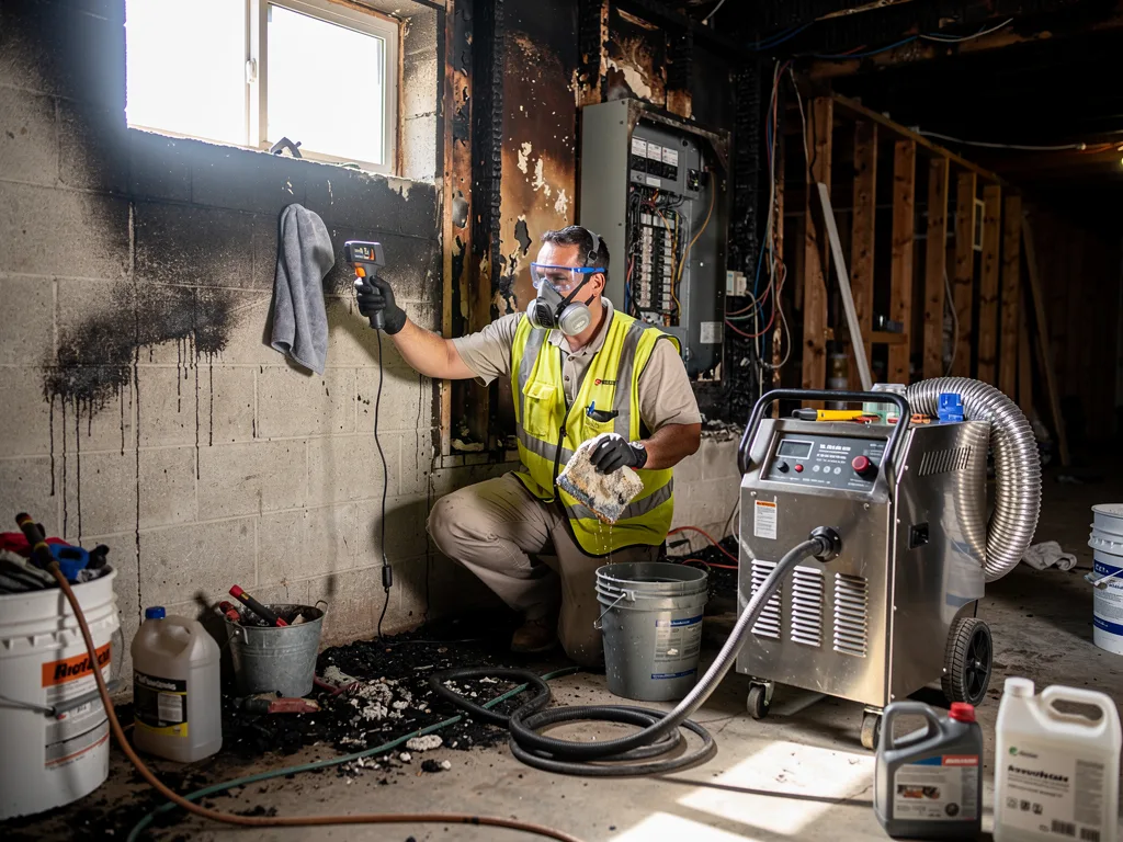 Electrical Fire Cleanup